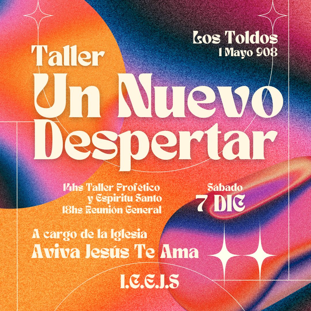 Taller   "UN NUEVO DESPERTAR"