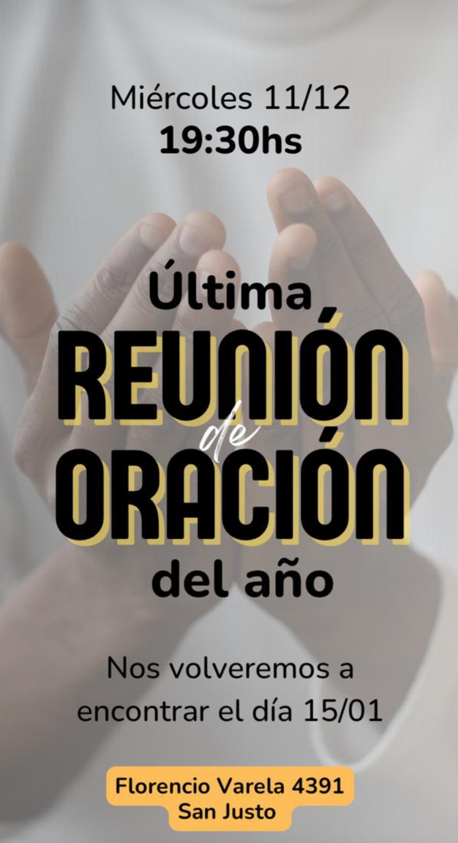 Reunion de Oracion