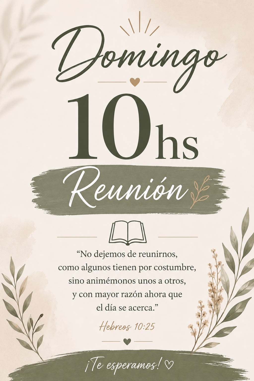 Reuniones de los Domingos